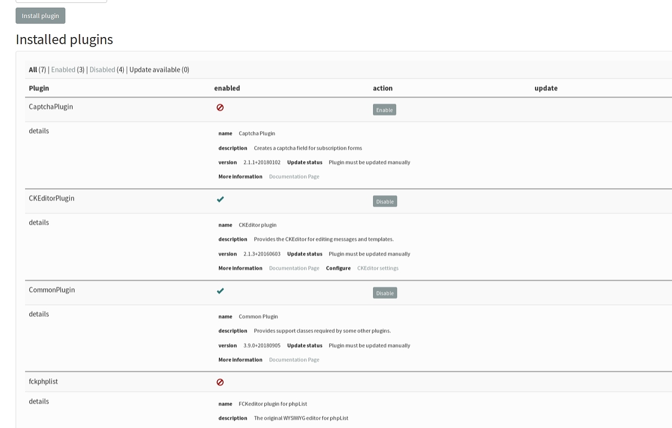 SOLVED Ckeditor toolbar keeps disappearing ℹ️ Support phpList Discuss